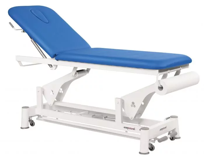 Camilla eléctrica de dos cuerpos con brazos abatibles Ecopostural C3551