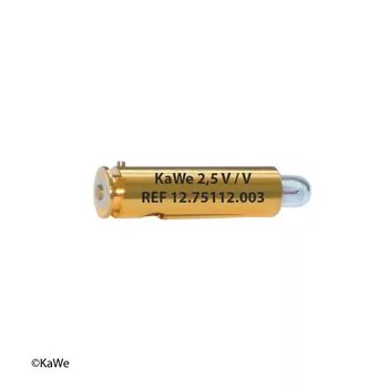 Bombilla Vacuum 2,5V Kawe para EUROLIGHT E30, KaWe PICCOLIGHT E50, E55 + D