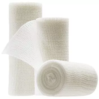 Telas extensibles tejidas de punto Tricolast Lohmann Rauscher 3 m x 10 cm caja de 25