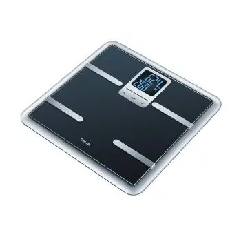Báscula diagnóstica de vidrio Beurer BG 40, Negro