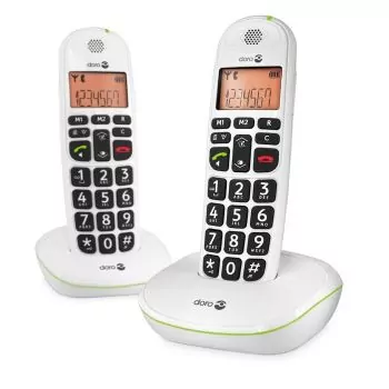 Teléfono inalámbrico Doro PhoneEasy 100w Duo