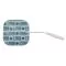 4 electrodos 48x48mm con ficha 2mm I-Tech