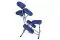 Silla de masaje Mediprem Ecolight Azul Marino
