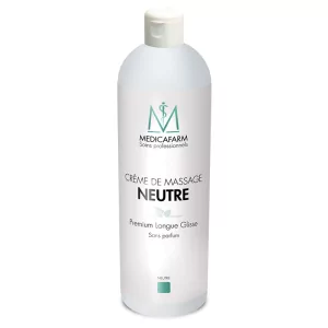 Premium Neutral Crema de masaje 1L diapositivas largos Medicafarm