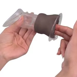 Modelo de entrenamiento para un condón para mujeres (Piel oscura) L41/1 3B Scientific