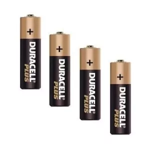 Pilas LR6 Duracell Plus, paquete de 4 