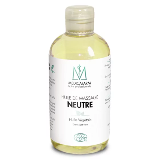 Aceite para masaje neutro vegetal Medicafarm 250 ml