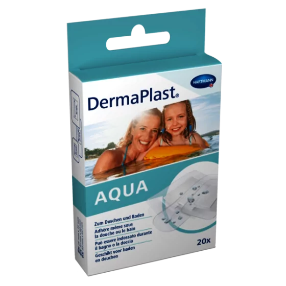 Apósitos hipoalergénicos Precotardos Hartmann DermaPlast Aqua