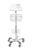 Soporte con ruedas para ECG Edan (SE300, SE601, SE1201)
